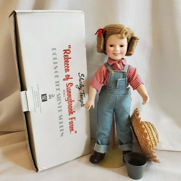 Danbury Mint Other - SHIRLEY TEMPLE 14” Porcelain Doll
